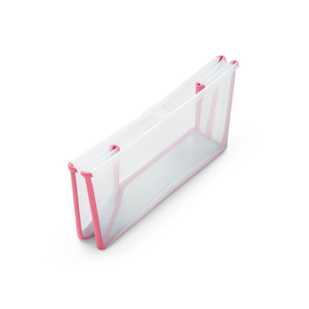 Stokke Складная ванночка + поддержка Flexi Bath Bundle - Transparent Pink