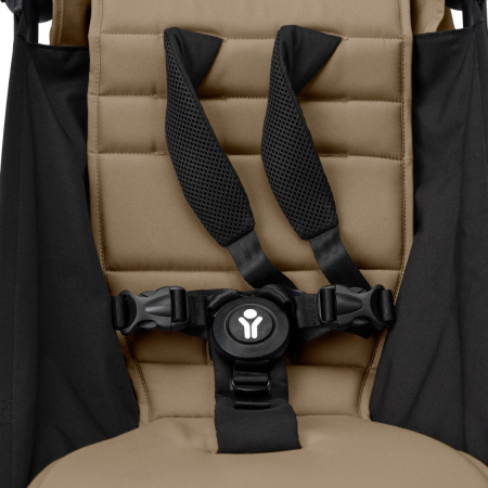 Stokke YOYO³ 2 в 1 White/Toffee с мягкой люлькой для новорождённого
