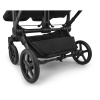 Bugaboo Коляска для двойни Donkey 6 Twin, BLACK/DESERT TAUPE MELANGE