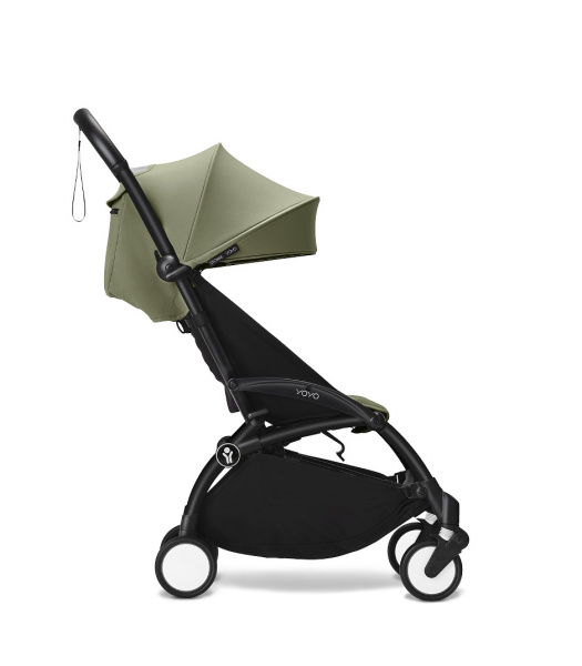 Stokke® YOYO³ Коляска прогулочная Black/Olive 6+
