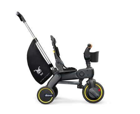 Doona Складной трехколесный велосипед Liki Trike S5 -  Nitro Black