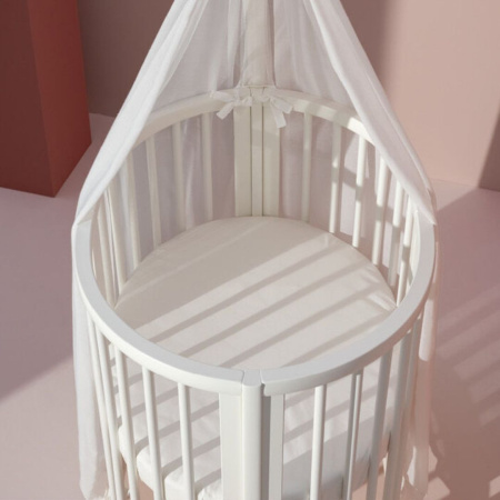 Овальная кроватка Stokke Sleepi Mini V3 из натурального бука