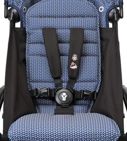 Stokke YOYO3 Прогулочная коляска Black/Air France