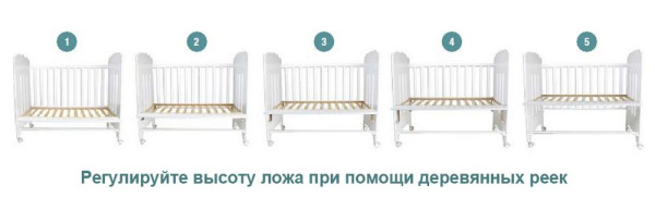 Micuna Доп. опция для крепления к родительской кровати CP-1828 BE2IN WOOD