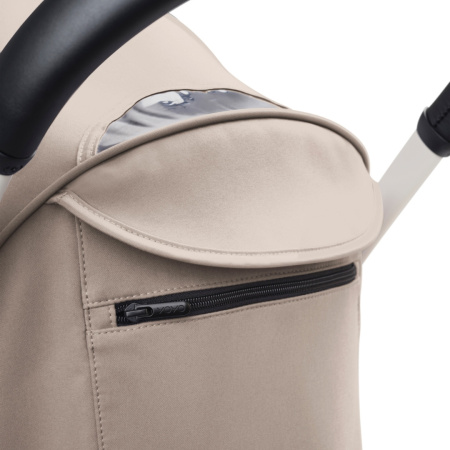 Stokke YOYO3 White Taupe белая рама и бежевый прогулочный блок