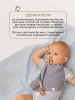 Buba Kids Держатель для пустышки с деревянной клипсой Зефир 