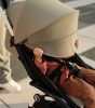 Stokke YOYO3 White Taupe белая рама и бежевый прогулочный блок