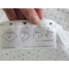 SwaddleDesigns Набор пеленок муслин 4 шт. - Goodnight Starshine, Sterling