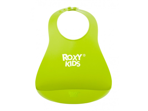 Roxy Kids Нагрудник для кормления мягкий с кармашком