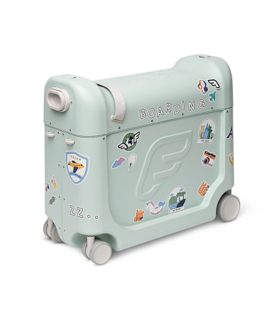 Stokke Чемодан-трансформер Jetkids Bedbox - Green Aurora