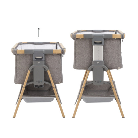 Tutti Bambini Кровать-трансформер CoZee XL  - Oak/Charcoal