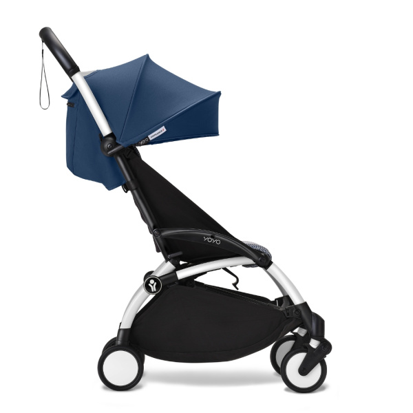 Stokke YOYO3 прогулочная коляска White Air France белая синяя