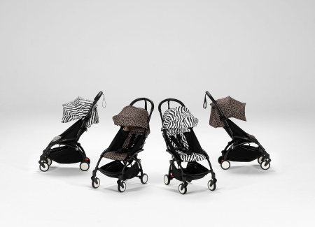 Stokke YOYO3 Black Leopard чёрный леопардовый фото