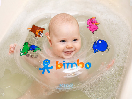Roxy Kids Надувной круг на шею для купания малышей 0+ - Bimbo
