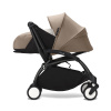 Stokke YOYO3 коляска универсальная 2в1 с мягкой люлькой Black/Taupe