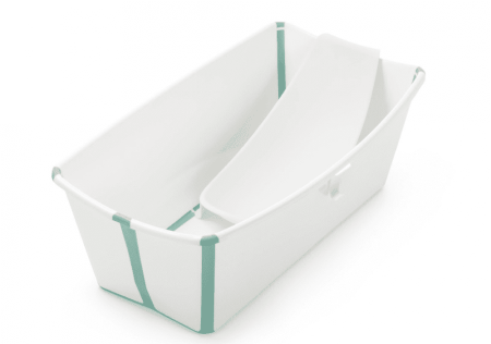 Stokke Складная ванночка + поддержка Flexi Bath Bundle - White Aqua