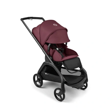 Bugaboo Коляска универсальная 2в1 Dragonfly BLACK/DARK CHERRY-DARK CHERRY