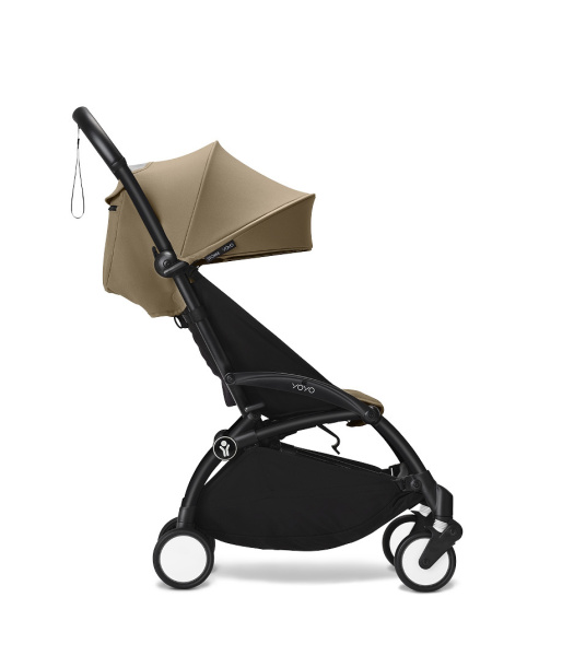 Stokke® YOYO³ Коляска прогулочная Black/Toffee 6+