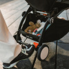 Stokke YOYO3 White Ginger белая рама и розовый прогулочный блок