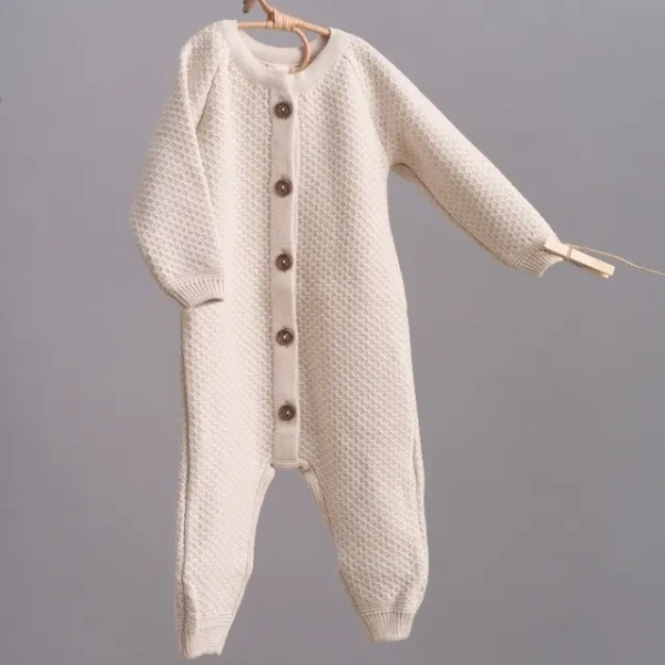 Loomknits Комбинезон детский Топленое молоко 