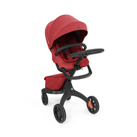 Stokke Коляска Xplory X с прогулочным блоком - Ruby Red