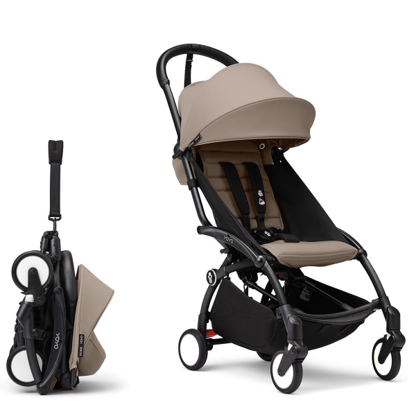 Stokke YOYO3 Прогулочная коляска Black/Taupe