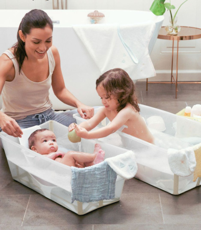 Оригинальная складная ванночка Stokke Flexi Bath для ребёнка