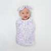 SwaddleDesigns Набор пеленок маркизет SwaddleLite - Lovely Lavender & Soft Pink