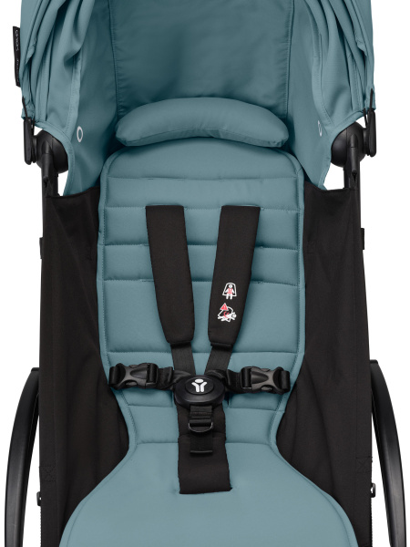 Stokke YOYO3 Прогулочная коляска Black/Aqua