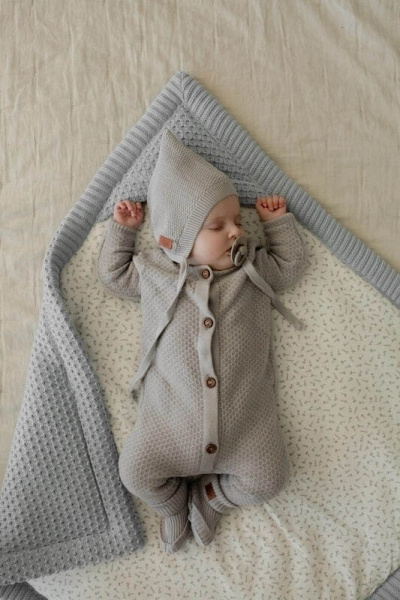 Loomknits Шапка детская Elf Светло-серый 
