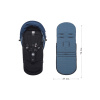 Stokke YOYO³ 2 в 1 White/Air France Blue с мягкой люлькой для новорождённого