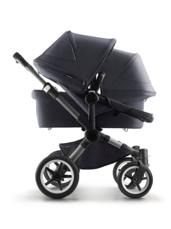 Коляска для погодок Bugaboo Donkey5 Duo Graphite/Stormy Blue