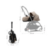 Stokke YOYO³ 2 в 1 White/Taupe с мягкой люлькой для новорождённого
