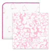 SwaddleDesigns Набор пеленок SwaddleDuo - Mama & Baby Chickies + Chevron, Pink