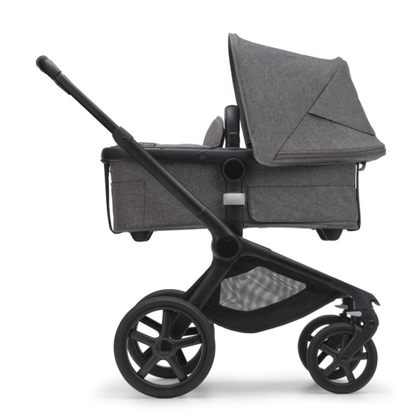 Bugaboo Коляска универсальная 2в1 Fox 5 complete - BLACK/GREY MELANGE-GREY MELANGE