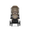 Cybex Детская коляска Priam IV Rosegold 2 в 1 Cozy Beige + спальный блок Lux Carry Cot