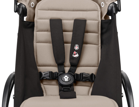 Stokke YOYO3 Прогулочная коляска Black/Taupe