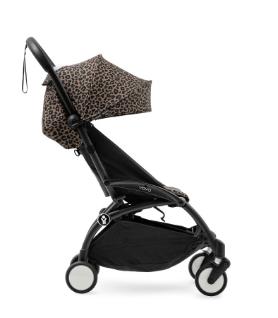 Stokke YOYO3 Прогулочная коляска Black/Leopard