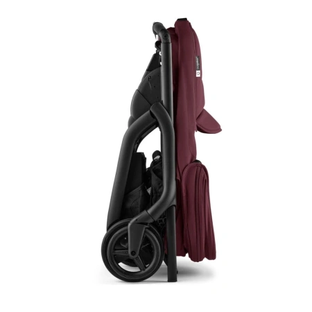 Bugaboo Коляска универсальная 2в1 Dragonfly BLACK/DARK CHERRY-DARK CHERRY