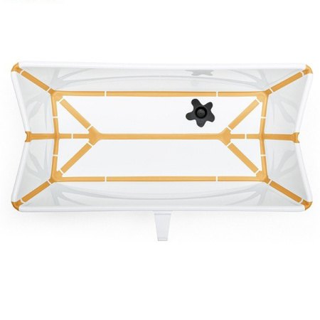 Stokke Складная ванночка + поддержка Flexi Bath Bundle - White Yellow