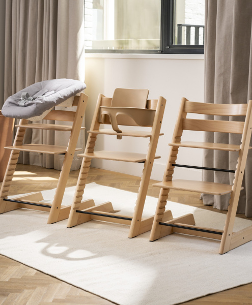 Stokke Tripp Trapp OAK растущий стул из массива дуба