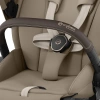 Cybex Детская коляска Priam IV Chrome Brown 2 в 1 Cozy Beige + спальный блок Lux Carry Cot