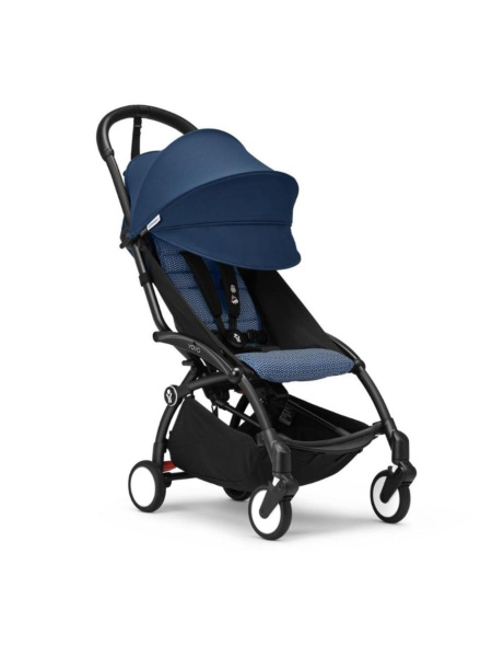 Stokke YOYO3 прогулочная коляска чёрный синий от 6 месяцев