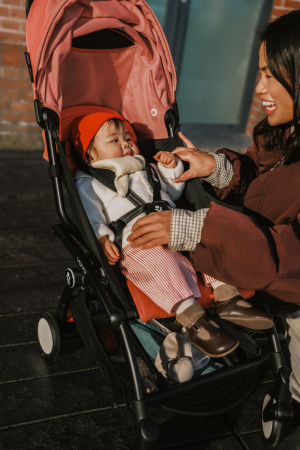 Stokke YOYO3 Black Ginger чёрный розовый фото