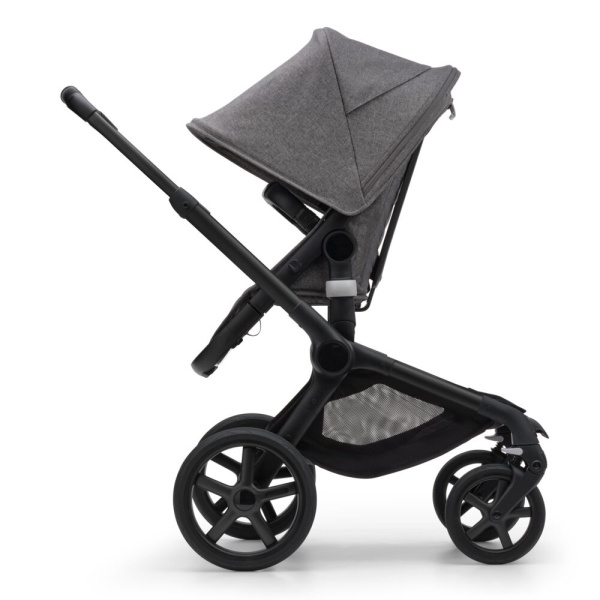 Bugaboo Коляска универсальная 2в1 Fox 5 complete - BLACK/GREY MELANGE-GREY MELANGE
