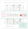 SwaddleDesigns Набор пеленок муслин 4 шт. - Goodnight Starshine, Sterling