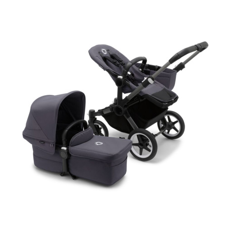 Bugaboo Donkey 5 Mono complete - GRAPHITE/STORMY BLUE-STORMY BLUE