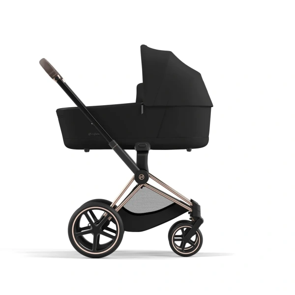 Cybex Детская коляска Priam IV Rosegold 2 в 1 + спальный блок Lux Carry Cot