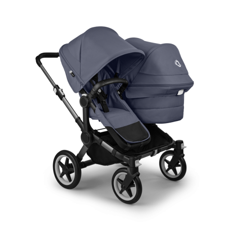 Bugaboo Donkey 5 Mono complete - GRAPHITE/STORMY BLUE-STORMY BLUE