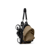 Stokke YOYO3 White Toffee белая рама и коричневый прогулочный блок
